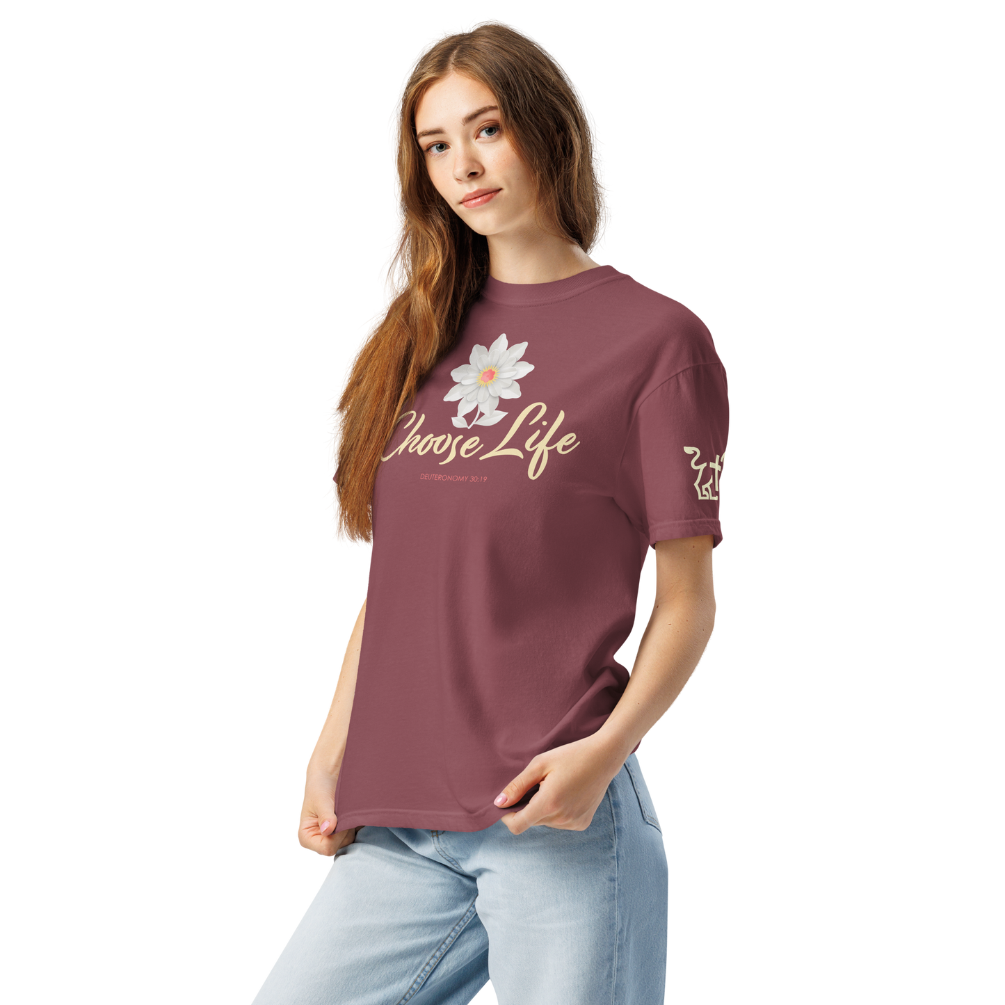 Choose Life heavyweight t-shirt