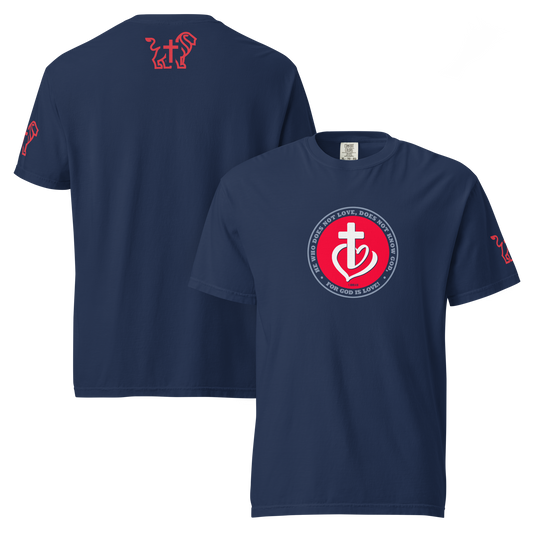 God is Love heavyweight t-shirt