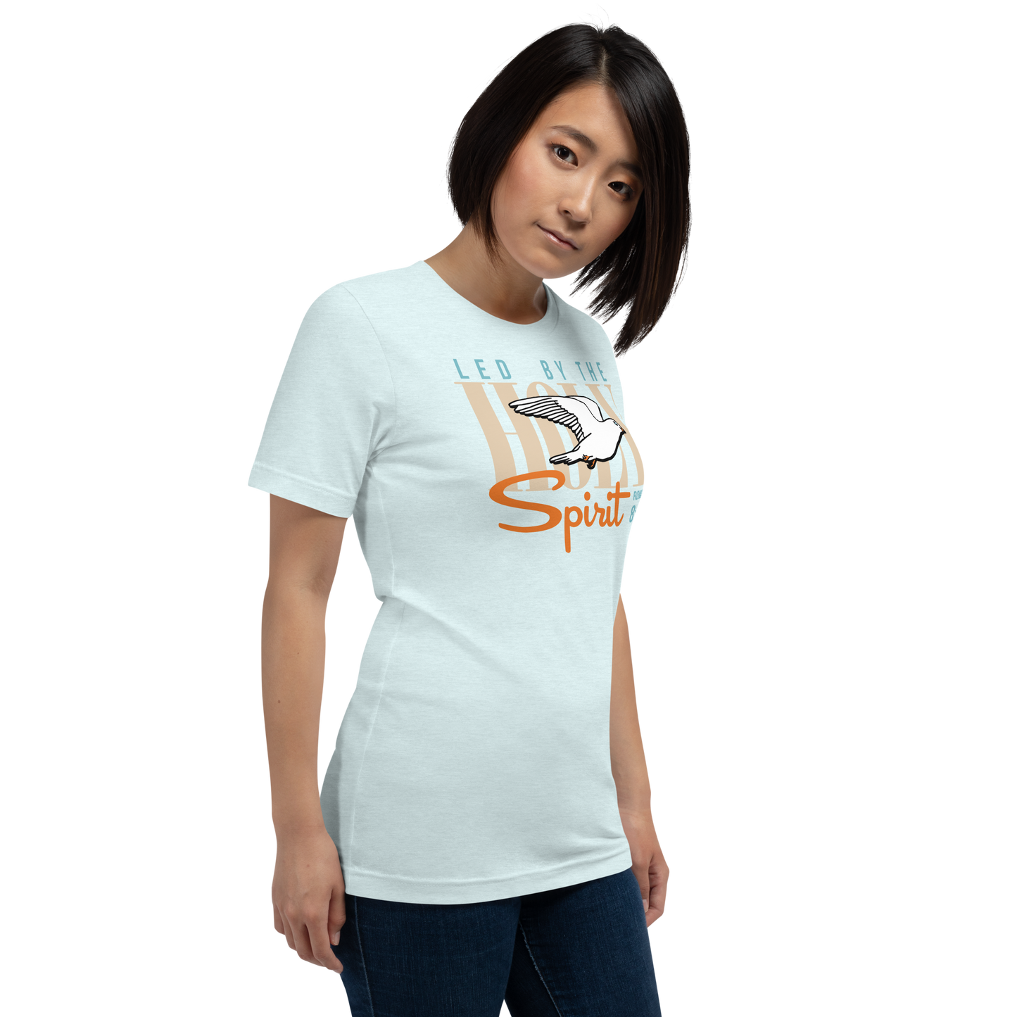 Led by the Holy Spirit ice blue