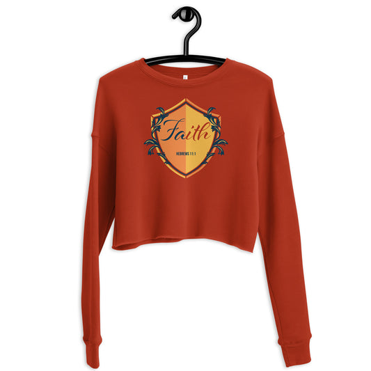 Faith - Women's Crop Sweatshirt