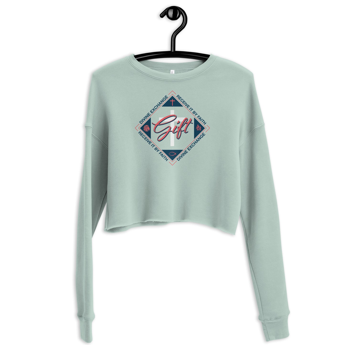 Divine Exchange - Women's Crop Sweatshirt