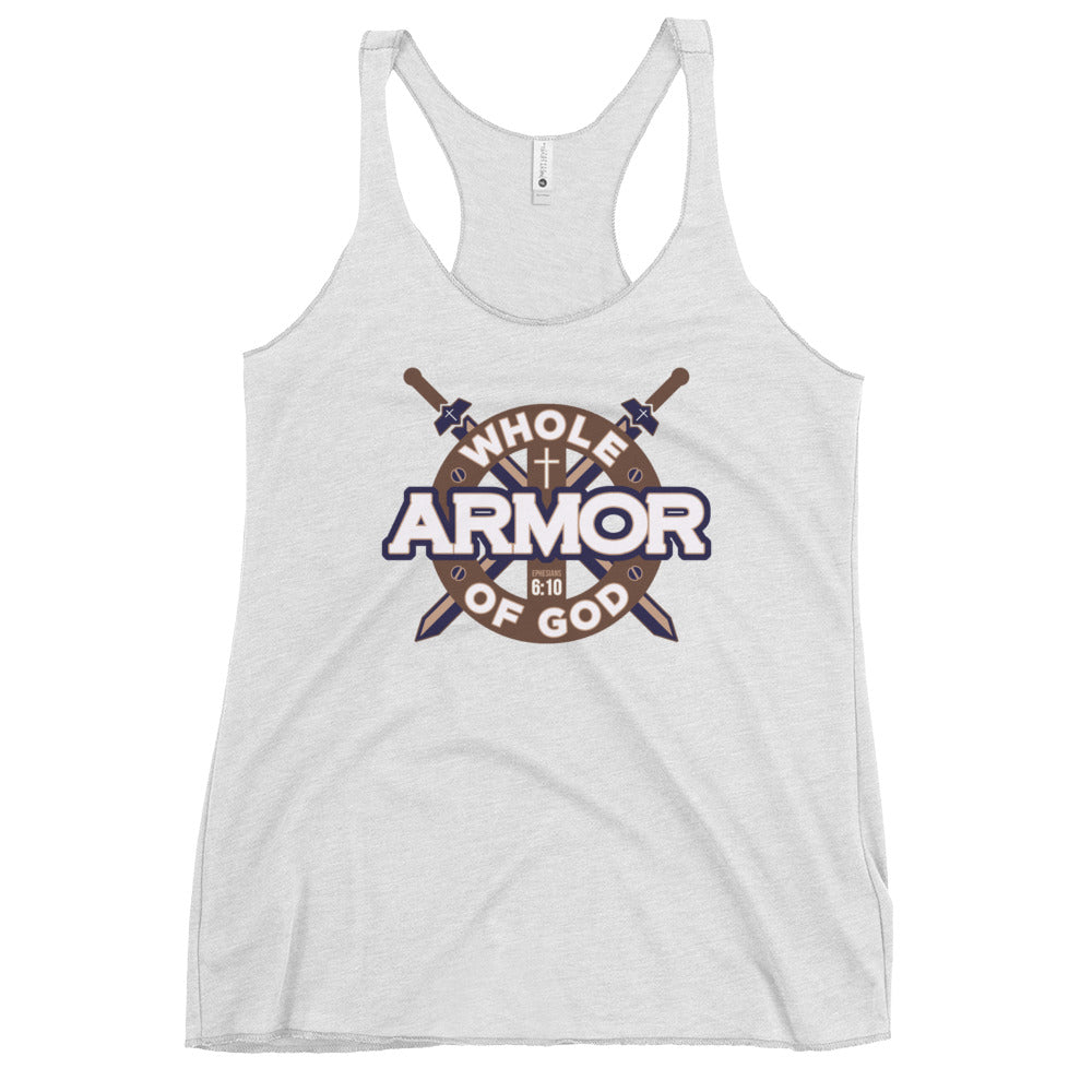Whole Armor of God - Women's Racerback Tank