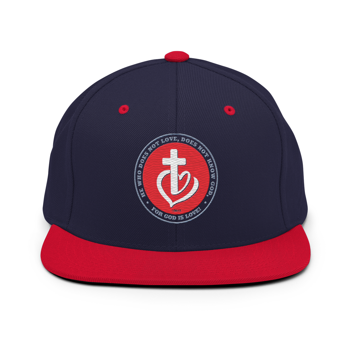 God is Love embroidered