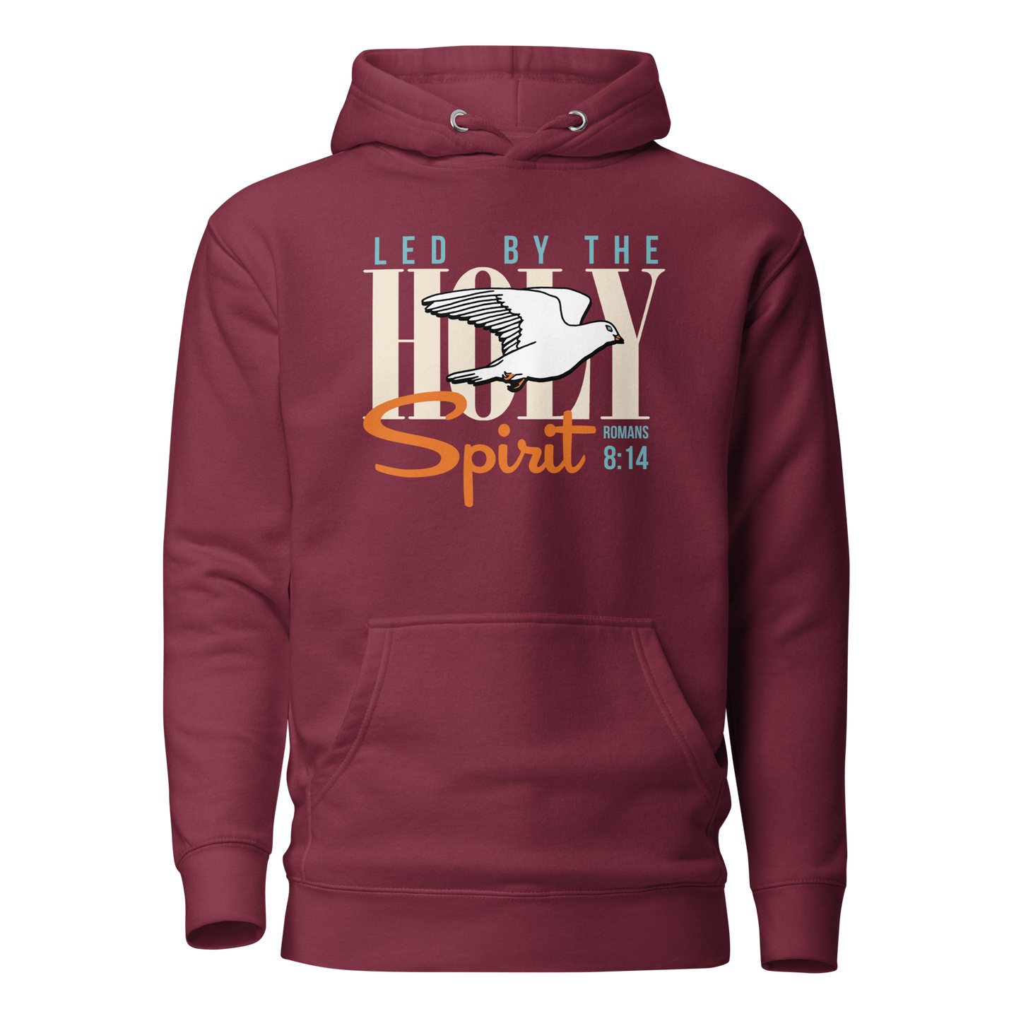 Led by the Holy Spirit maroon