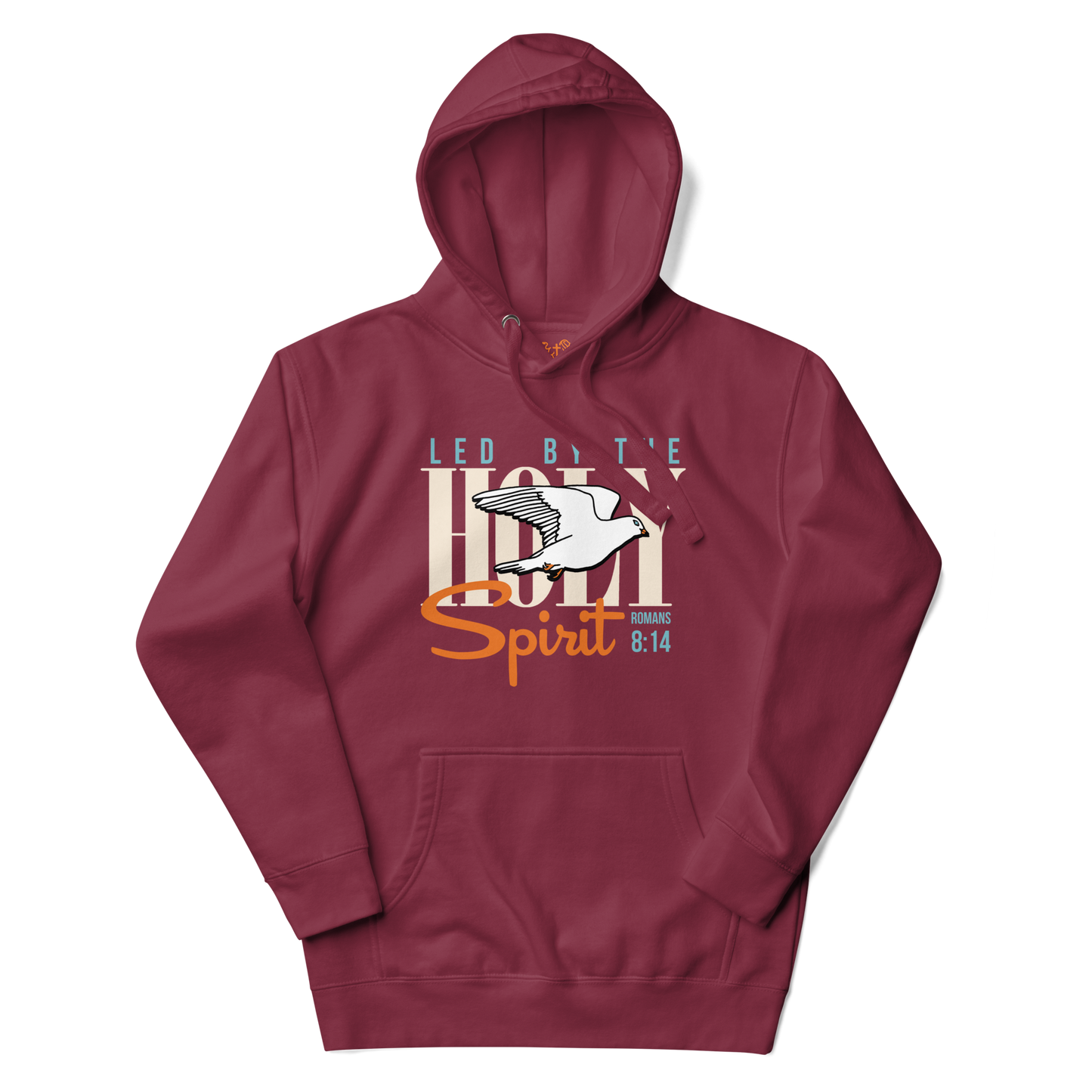 Led by the Holy Spirit maroon