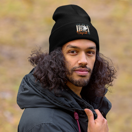 Led by the Holy Spirit embroidered beanie
