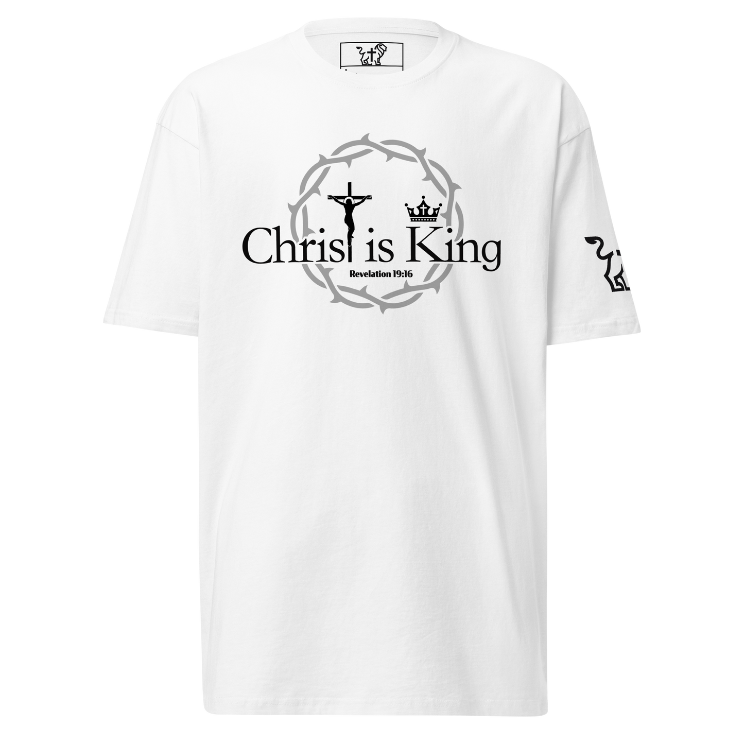 Christ is King heavyweight tee