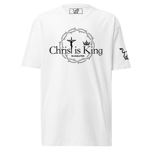 Christ is King heavyweight tee