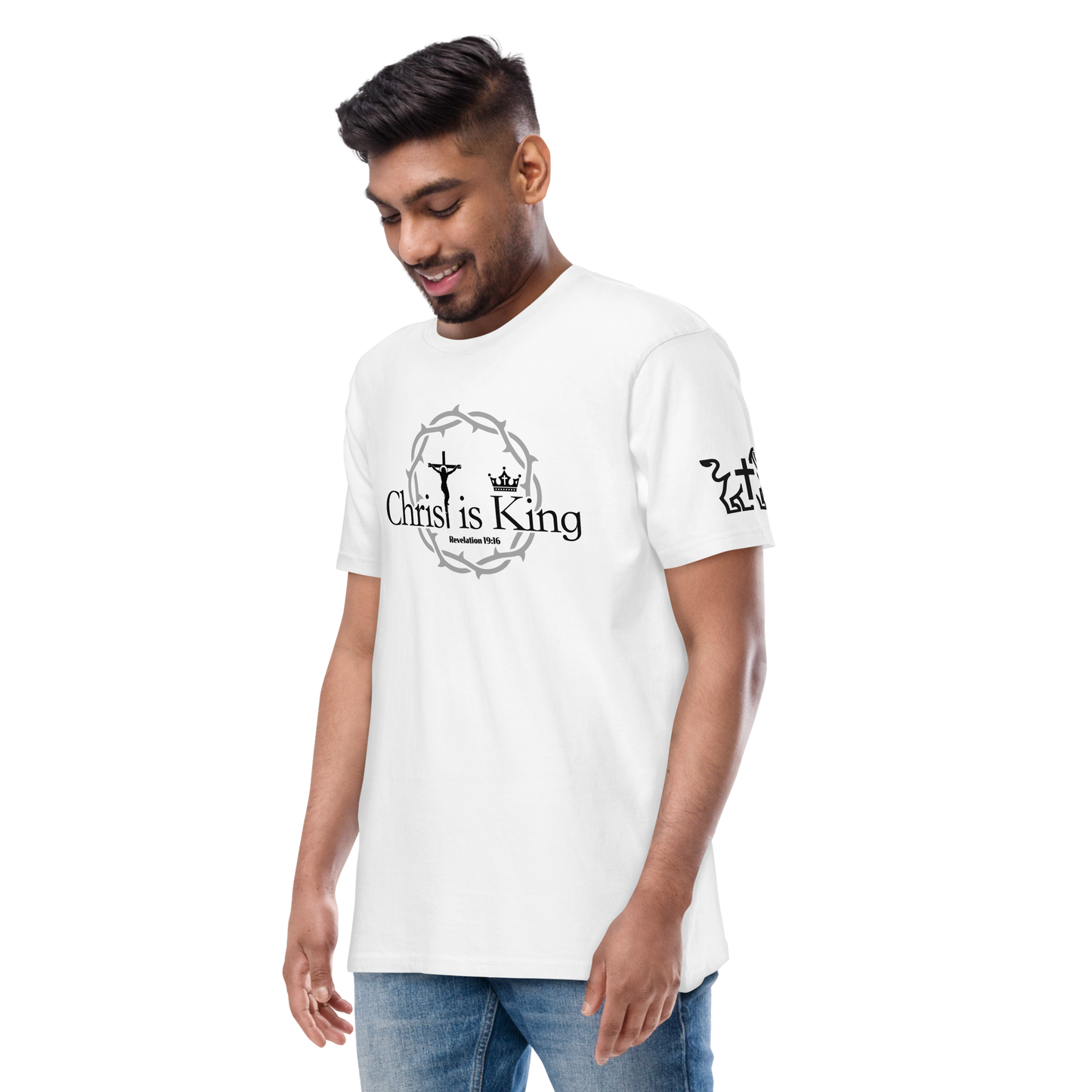 Christ is King heavyweight tee