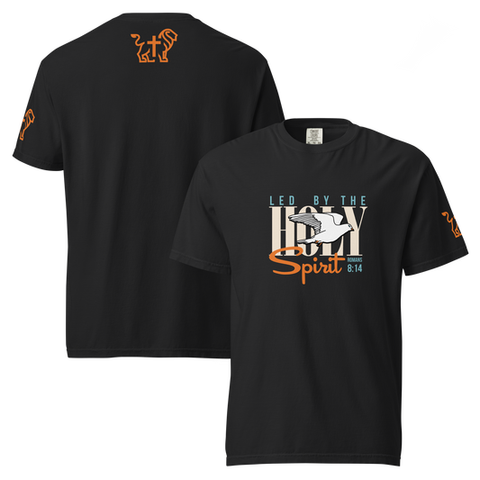 Led by the Holy Spirit heavyweight t-shirt