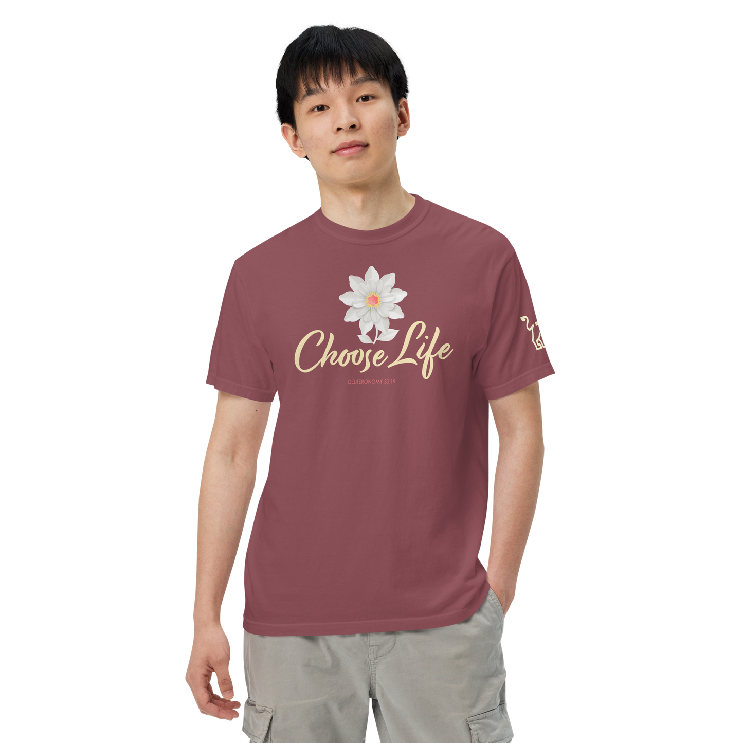 Choose Life heavyweight t-shirt