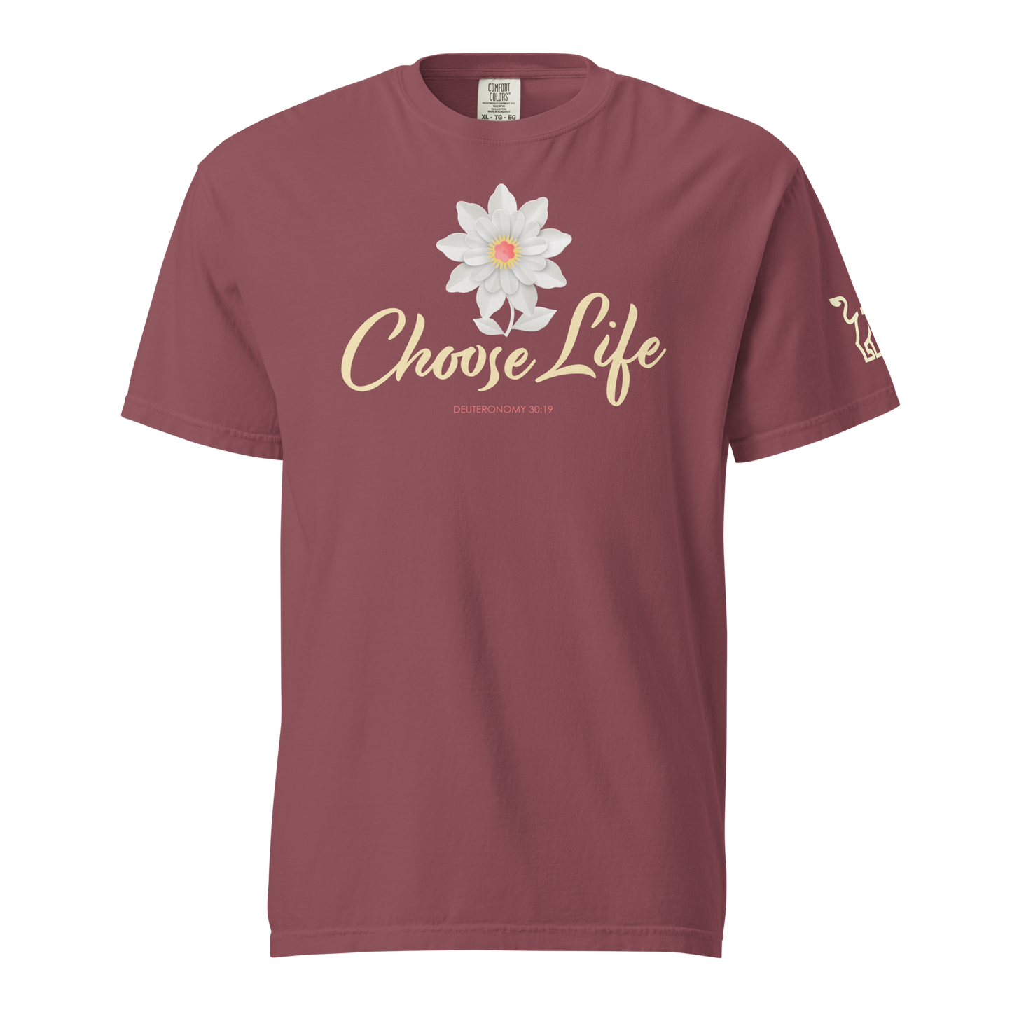 Choose Life heavyweight t-shirt