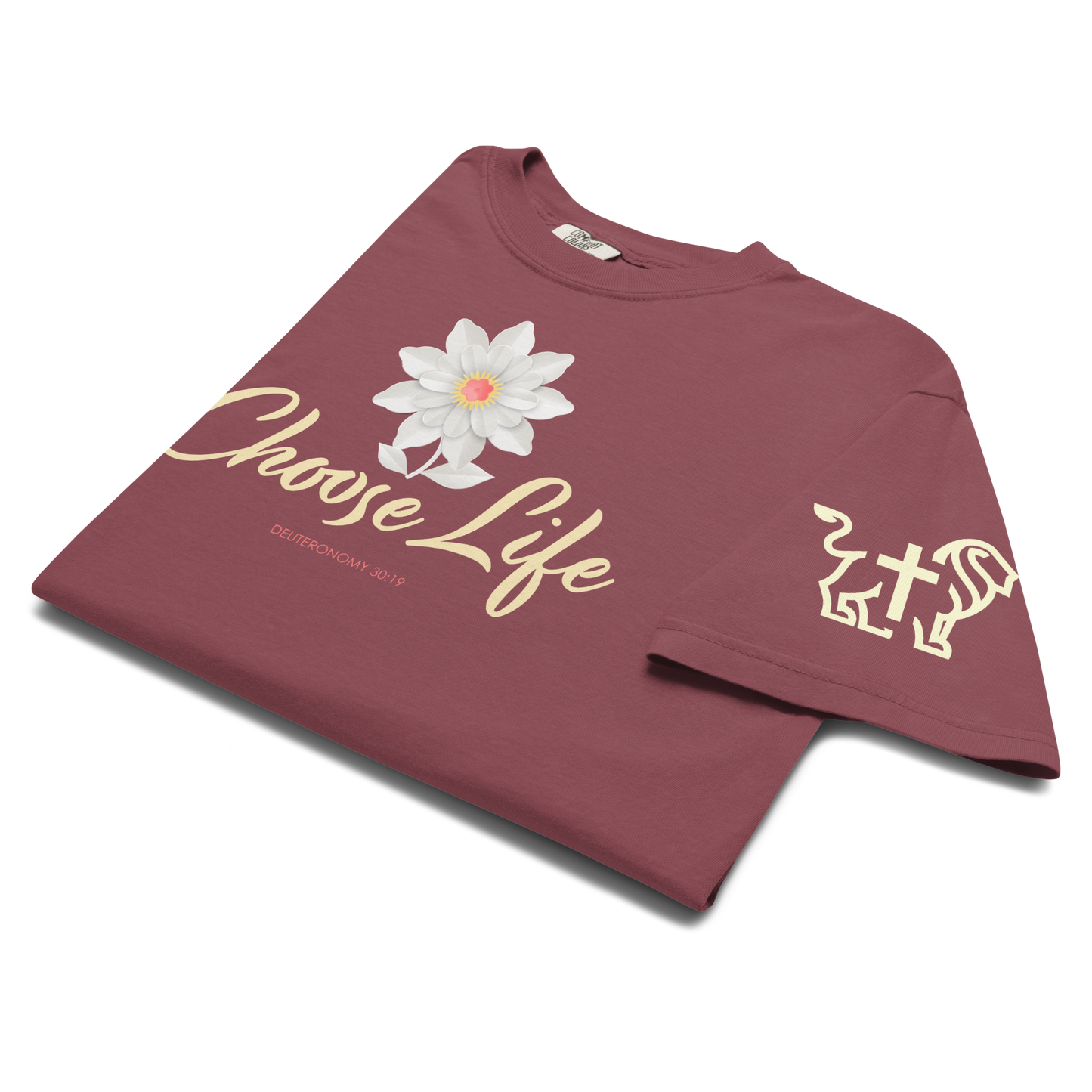 Choose Life heavyweight t-shirt