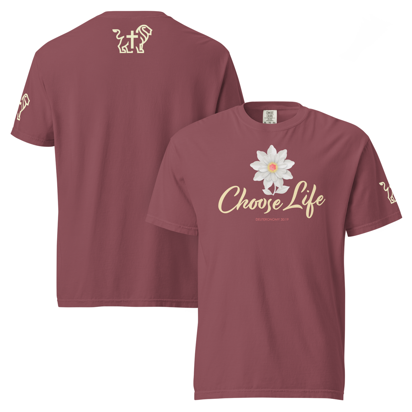 Choose Life heavyweight t-shirt