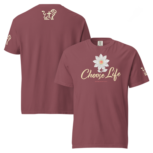 Choose Life heavyweight t-shirt