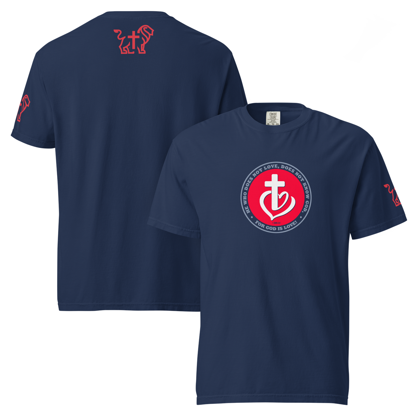 God is Love heavyweight t-shirt