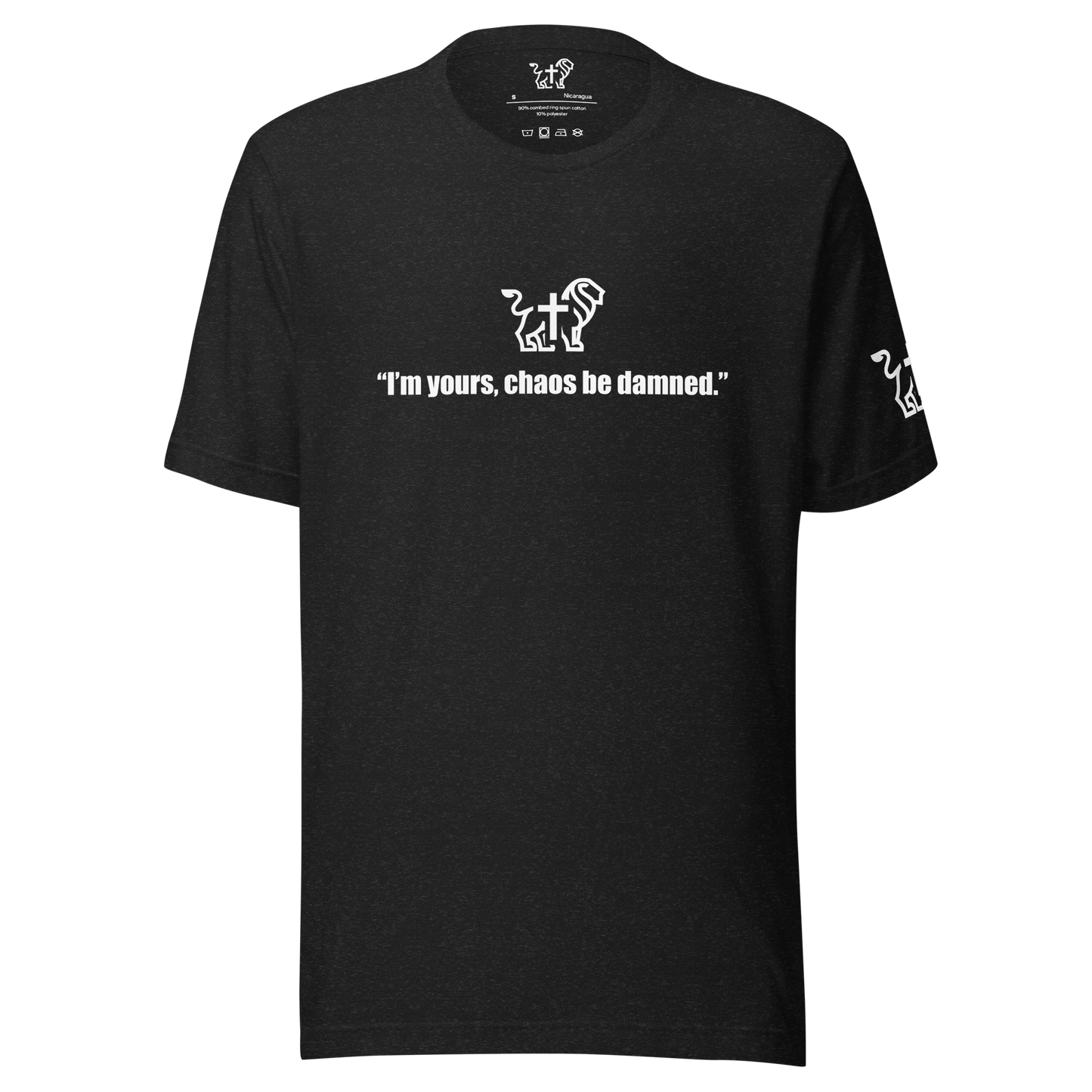 “I’m yours, chaos be damned.”