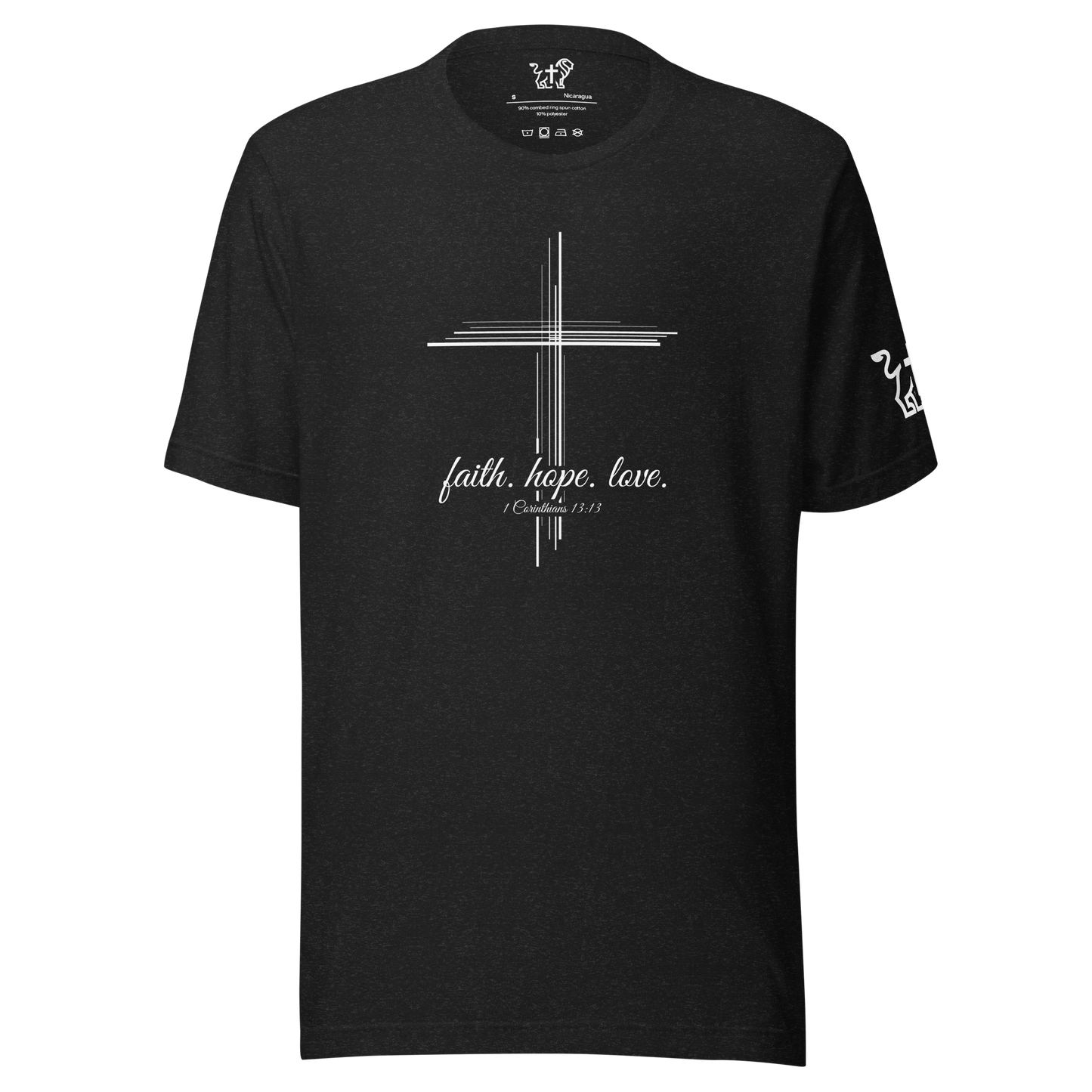 Faith Hope Love black