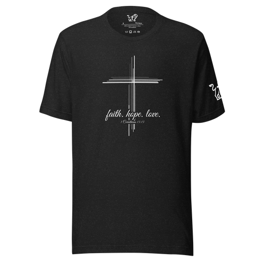 Faith Hope Love black