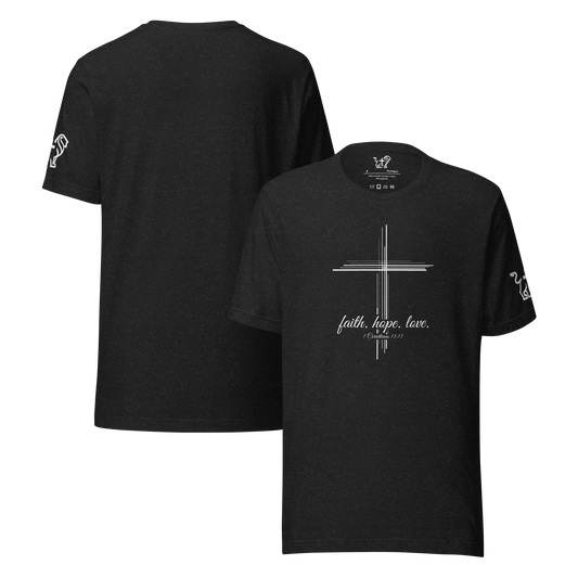 Faith Hope Love black