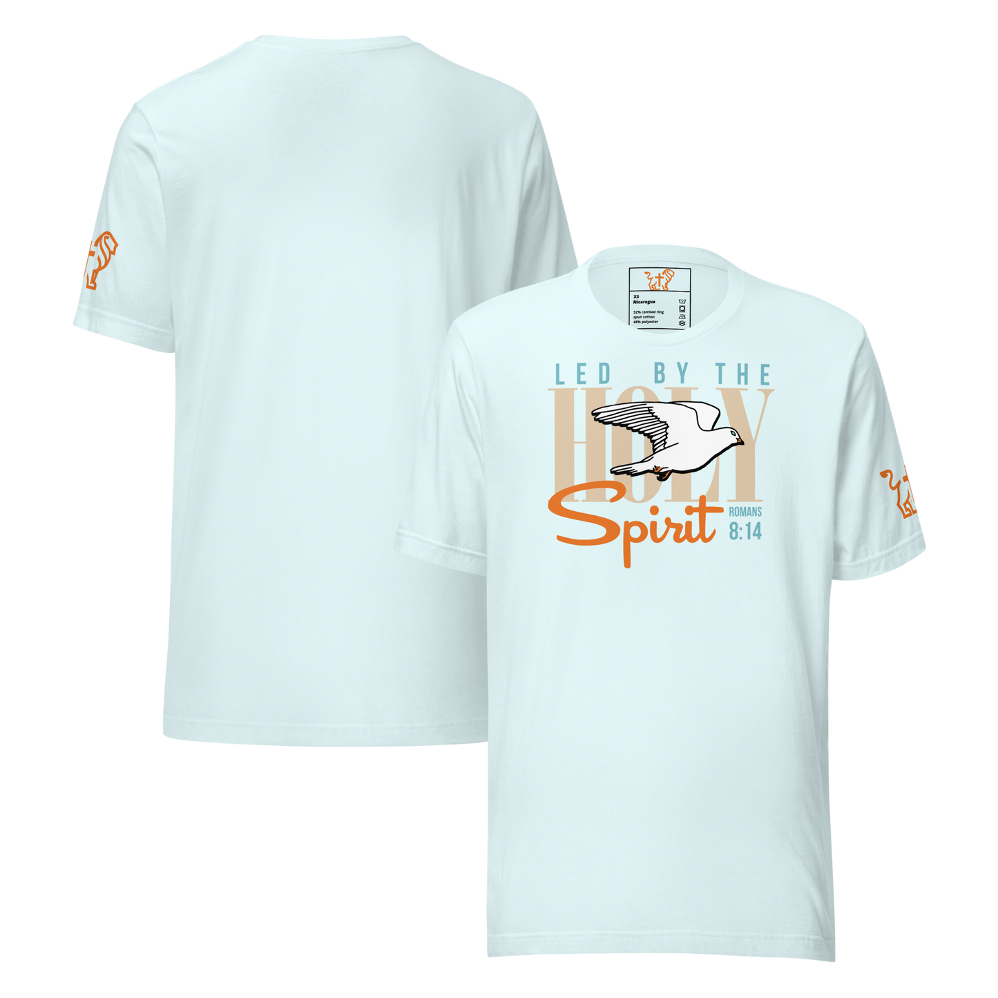 Led by the Holy Spirit ice blue