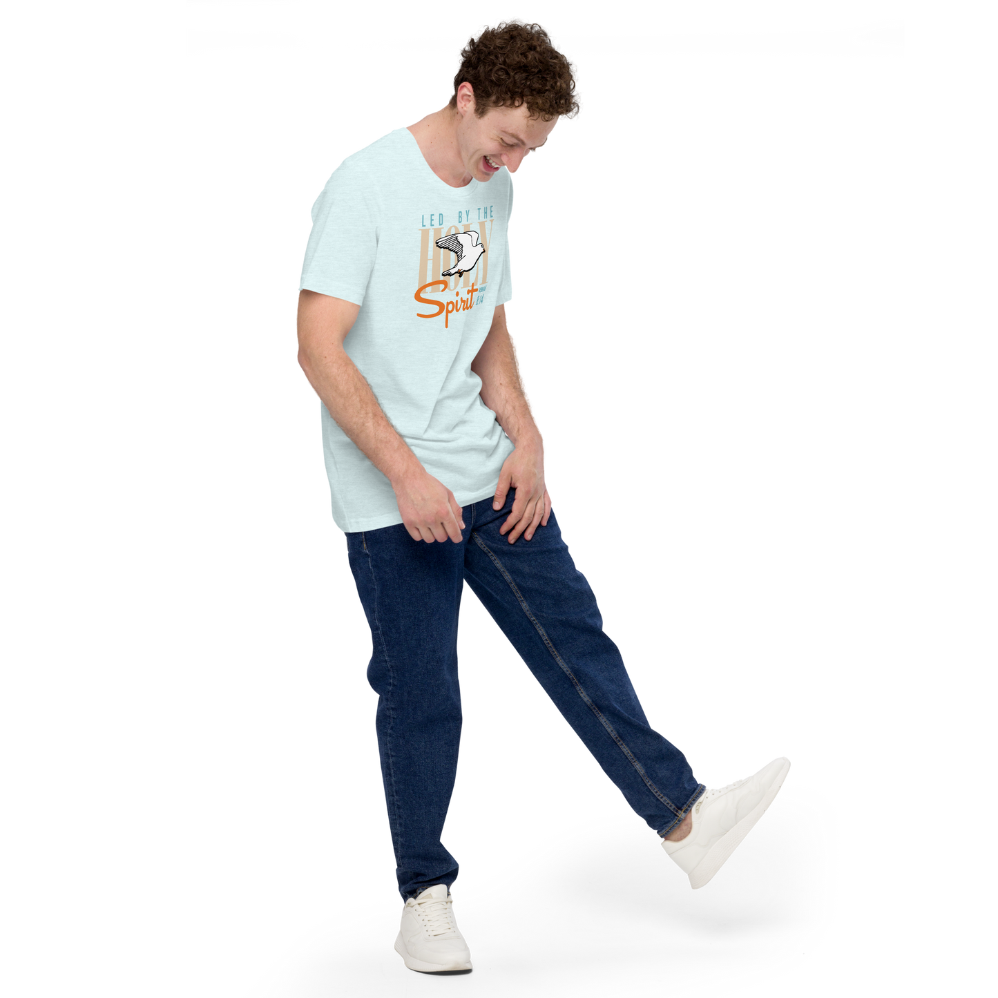 Led by the Holy Spirit ice blue