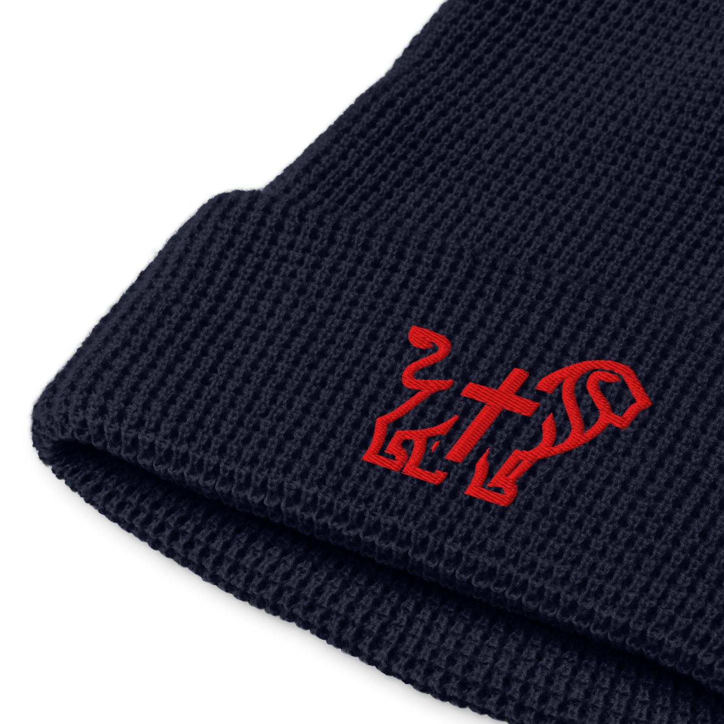 JIC embroidered navy II beanie